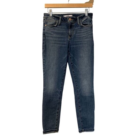 Sam Edelman Denim - Sam Edelman Women's Skinny Jeans Blue Mid-Rise Medium Wash Size 23